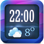 Stylish Clock Weather Widget 3.0 Icon