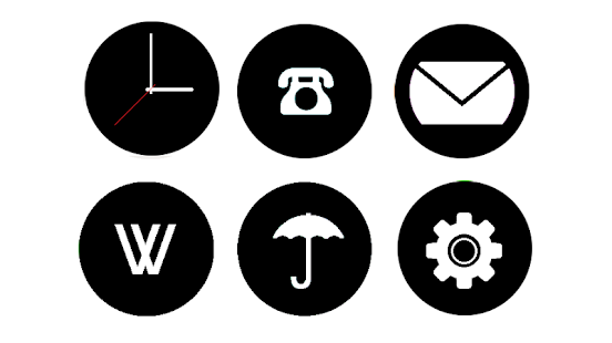 How to mod Alira - black round icon pack 1.0 unlimited apk for bluestacks