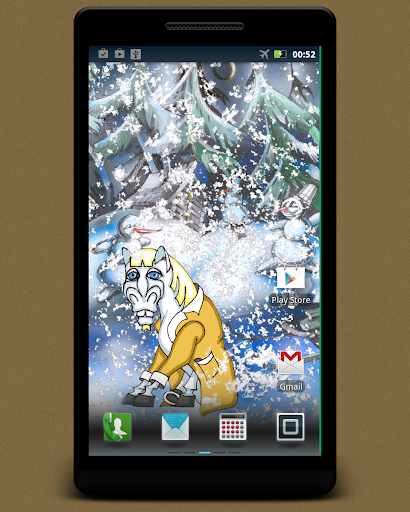 Winter Horse Live Wallpaper