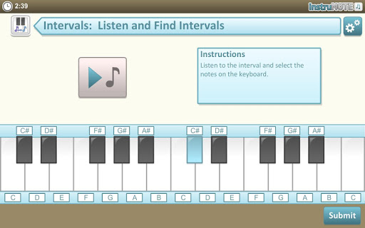 免費下載教育APP|InstruNOTE Ear and Interval app開箱文|APP開箱王