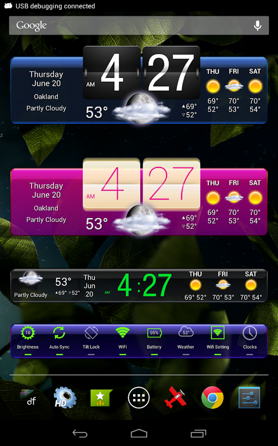 HD Widgets - screenshot