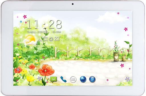 【免費個人化App】Spring Romantic live wallpaper-APP點子