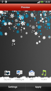 Gray Series Snow LiveWallpaper Screenshots 8