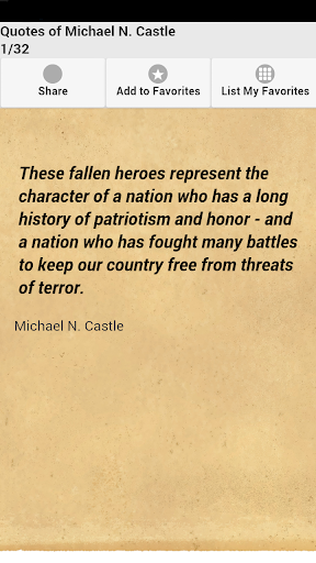 Quotes of Michael N. Castle