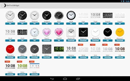 download MeClock-อะนาล็อก,นาฬิกาดิจิตอล free