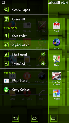 【免費個人化App】Green Tiles - Theme By Arjun-APP點子