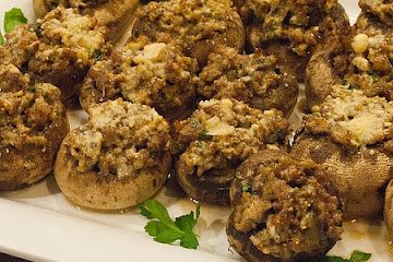 Sausage Stuffed Mushrooms