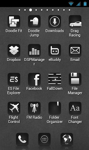 Dark Matter HD ADW LPP theme v1.9