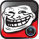 Troll Face Photo Booth mobile app icon