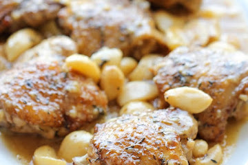 Chicken with 40 Cloves of Garlic