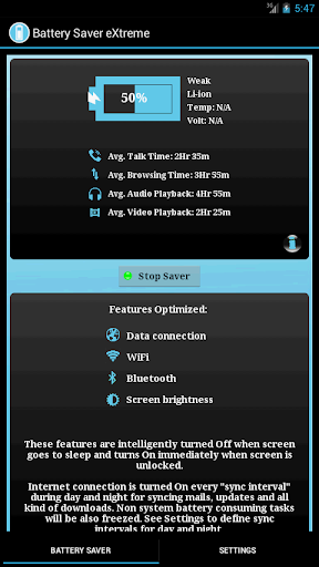 Battery Saver eXtreme