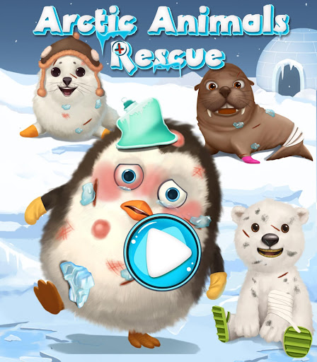 【免費休閒App】Arctic Animals Icy Rescue!-APP點子