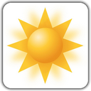 Weather mobile app icon