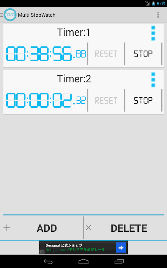 Multi Timer Stopwatch Timer Android Apps on Google Play