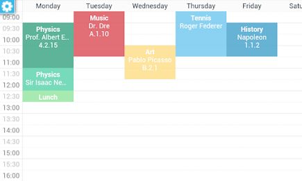 Available from timetabling app π elementary school to junior high school and senior high schools and universities! poster 3