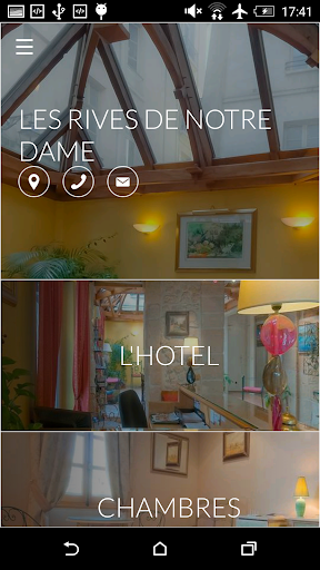 【免費旅遊App】Hotel les Rives Notre Dame-APP點子