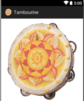 Virtual tambourine