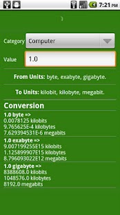 Auto unit converter Screenshots 0