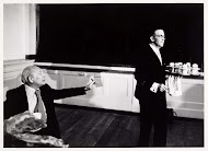 Den Uyl op de partijraad van de PvdA