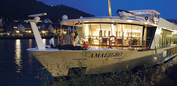 Guests will enjoy the nightly entertainment during their European escape on board the AmaLegro river ship in France.
