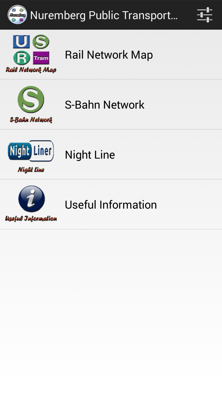Nuremberg Public Transport Pro Screen 1