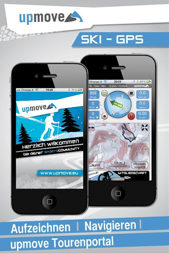 upmove GPS for ski-touring
