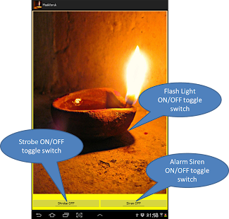 FlashLight Torch and Siren(圖5)-速報App