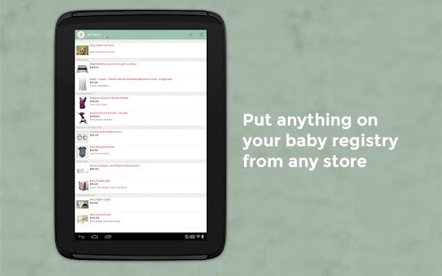 BabyList Baby Registry - Android Apps on Google Play