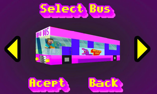 【免費模擬App】Dino Bus - Minecraft Style-APP點子