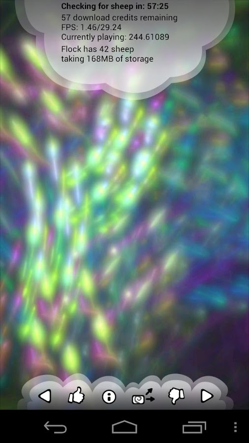    Electric Sheep Live Wallpaper- screenshot  