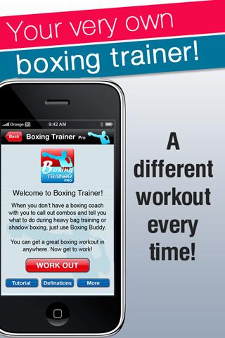 Android application Boxing Trainer Pro screenshort