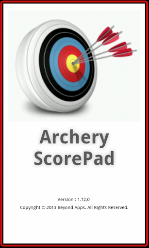 Archery Scorepad - Demo