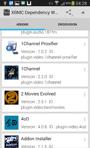 XBMC Addon Depend Pro
