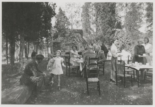 Picnic for Princess Juliana of the Netherlands