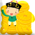 銅錢卦象解財富運勢 logo