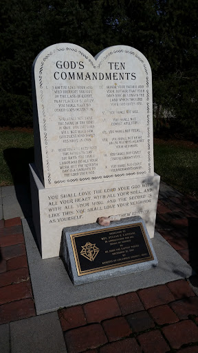 God's Ten Commandments Monument 