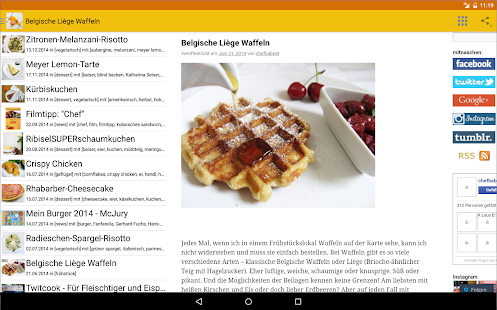 chefbabe Foodie App Screenshots 0