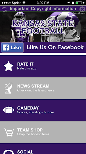 Kansas State Football STREAM+