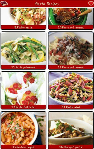 Pasta Recipes Free