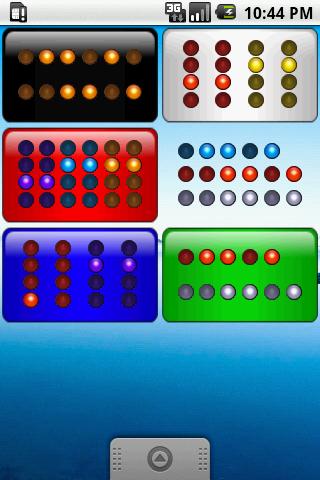 Binary LED Clock Widget Screen 2