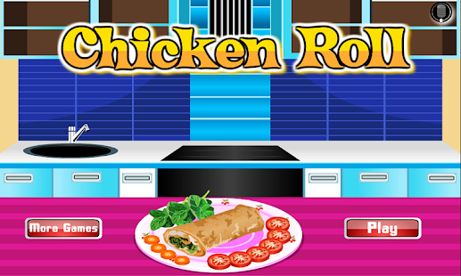 Chicken Roll Cooking Games