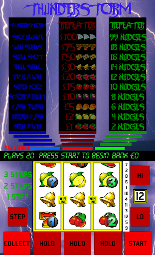 Thunderstorm Fruit Machine