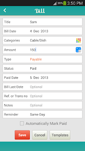 Bills Tracker & Reminder Free(圖3)-速報App