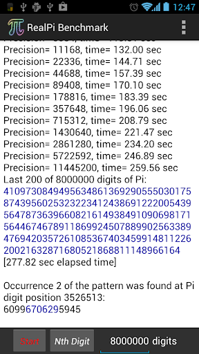 Real Pi Benchmark