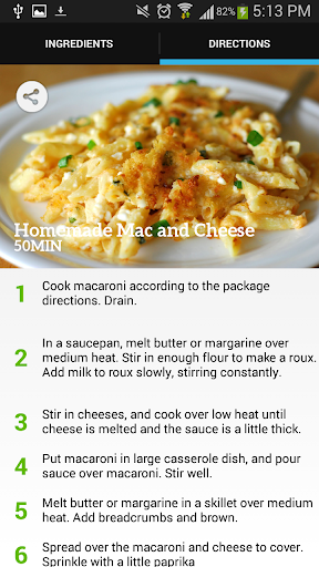 Homemade Mac and Cheese Recipe