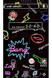 ネオン壁紙きせかえ Night Girl Google Play De Uygulamalar
