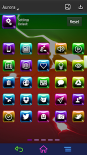 Next Launcher Aurora 3D Theme - screenshot thumbnail