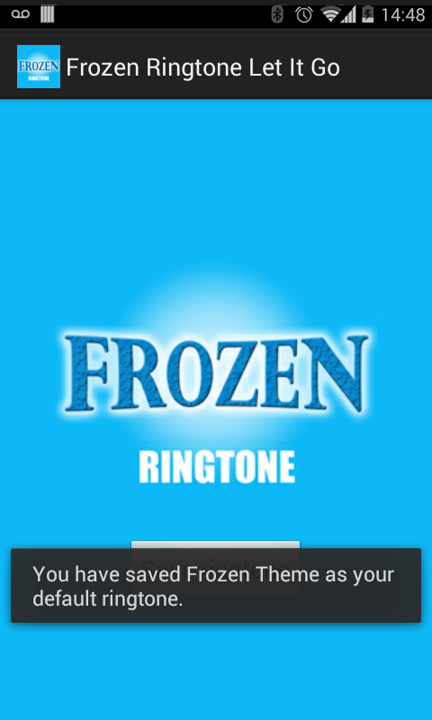 Frozen Ringtone - Let It Go Screen 2