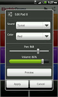 Electric Drums Free APK צילום מסך #2