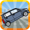 ぶっ飛び！車でハンマー投げ！ logo